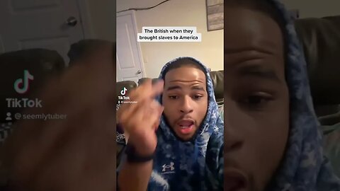 When the British brought slaves over… seemlytuber comedy funny jokes comedian TikTok