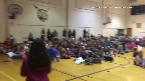WESTBROOK PRINCIPAL GETS PIED