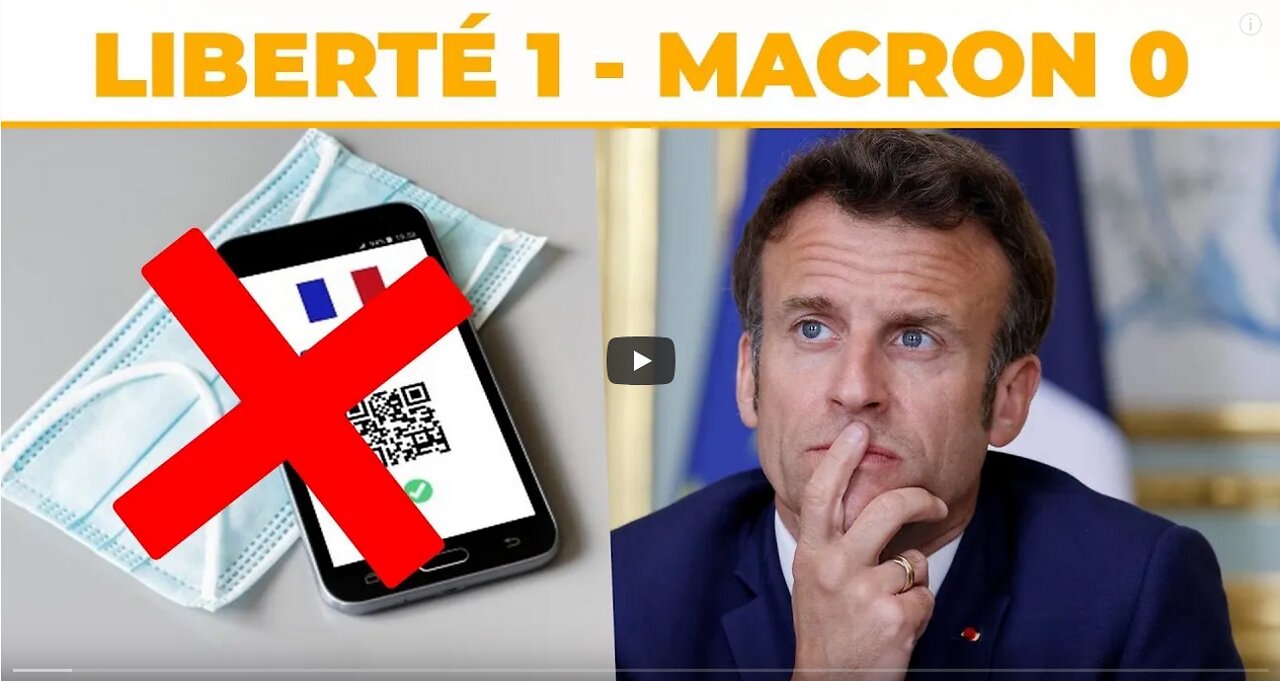 Pass sanitaire rejeté énorme victoire, mais attention !