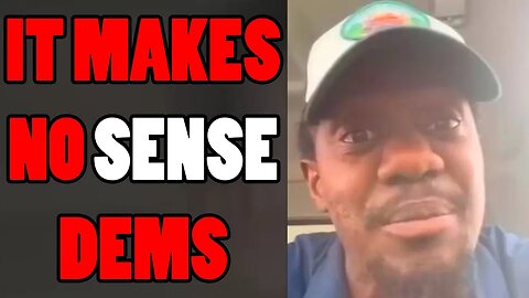 Another FED UP Black Man TRASHED Joe Biden And Democrats For Creating Crisis On Purpose.