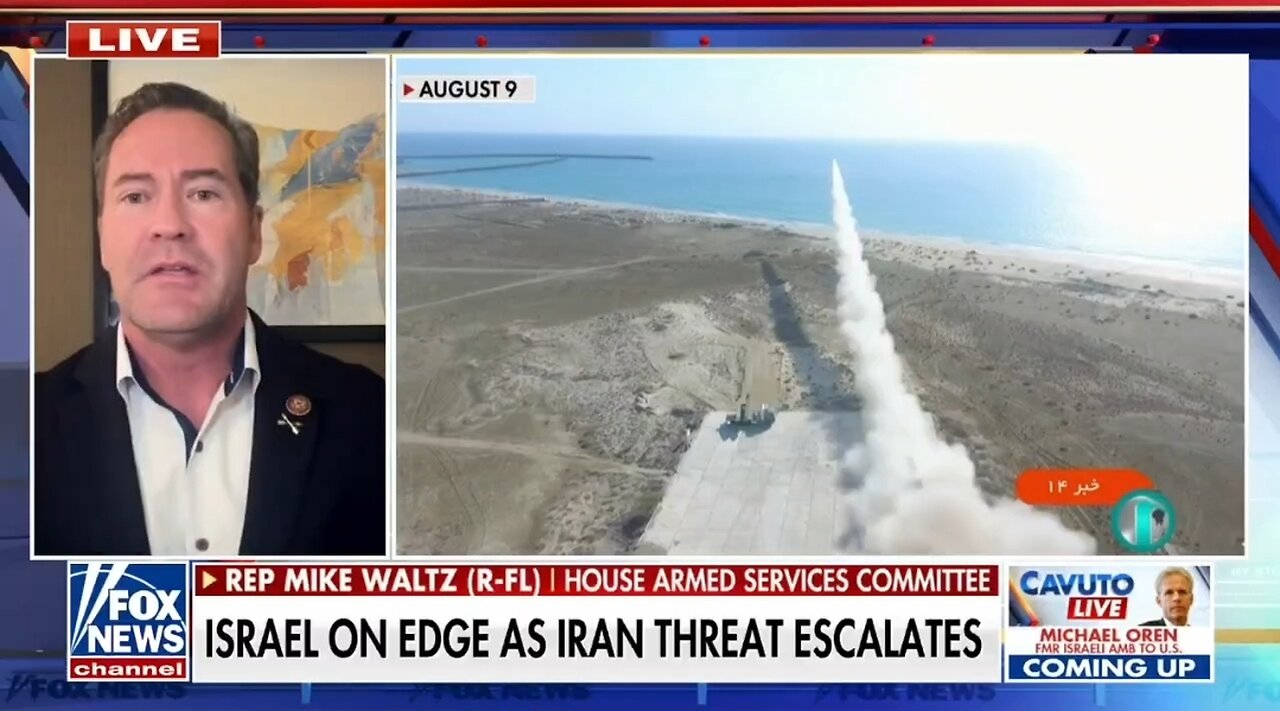 Rep Mike Waltz: Netanyahu Has Made Iran Think Twice