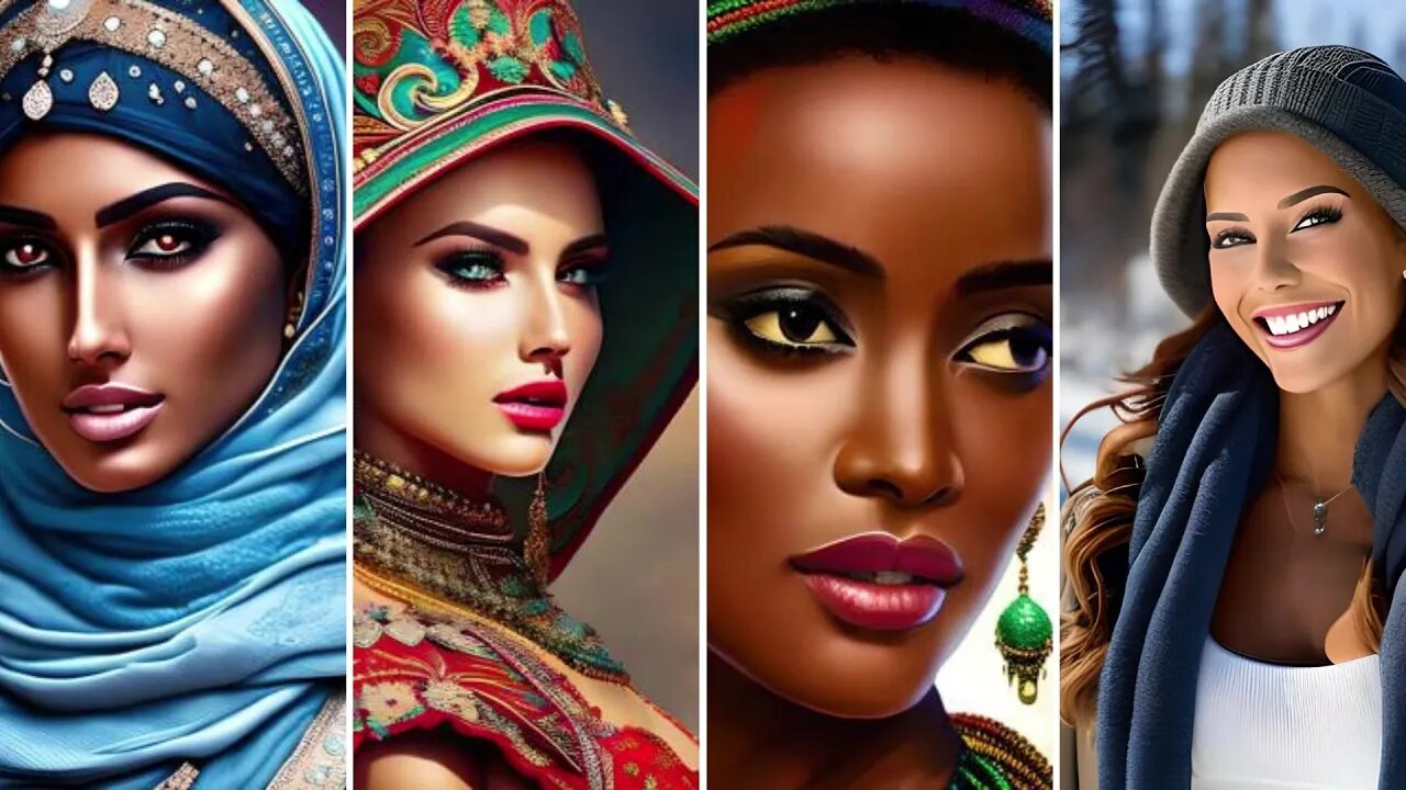 MULHERES LINDAS QUE NÃO EXISTEM INTELIGÊNCIA ARTIFICIAL #SHORTS