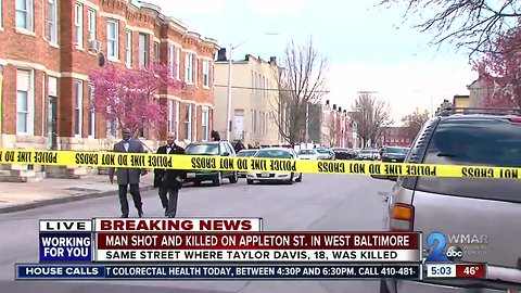 27-year-old man dead after police find him inside a home in West Baltimore