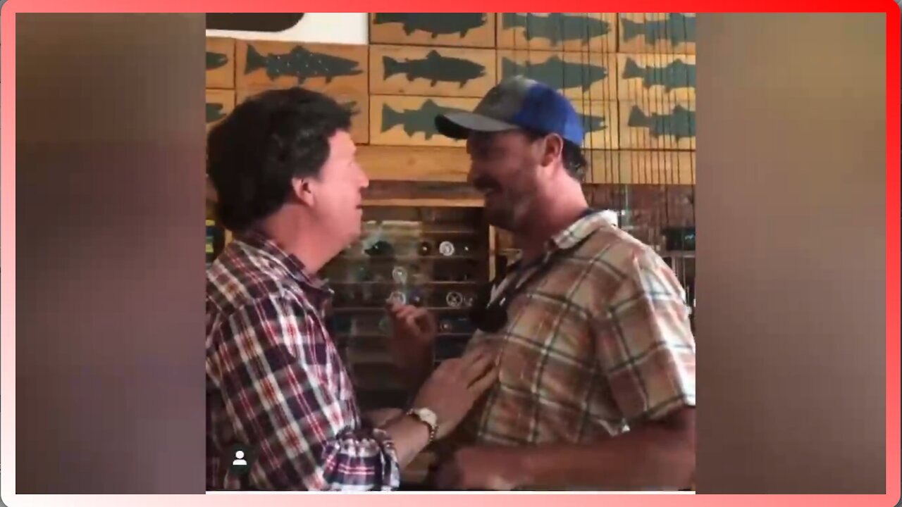 Tucker Laughs at Liberal Harassing Him in MT - 2645