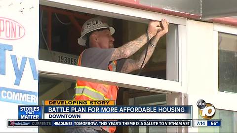 Battle plan for more affordable housing