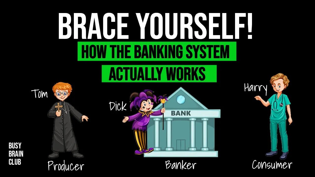 The banking system is STUPID explained in 3 transactions