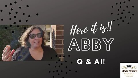 Get to Know Me: Story Time Q&A Unboxing Abby!!