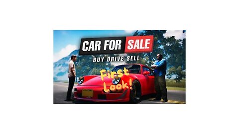 Car for Sale Simulator First Look