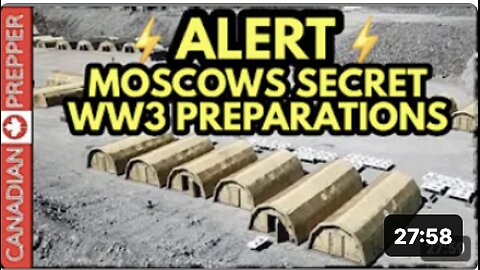⚡ALERT: RUSSIA PREPS HOSPITALS IN MOSCOW FOR WW3, LITHUANIA MASS EVAC DRILL, CANADA FIRES, IRAN WAR