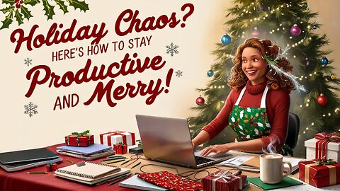 Holiday Chaos? Here’s How to Stay Productive and Merry!