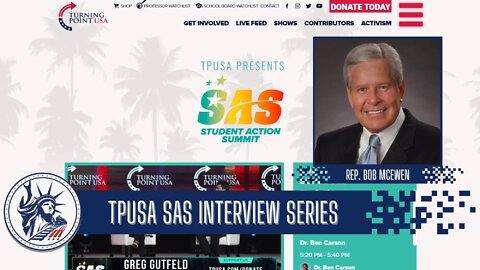 Congressman Bob McEwen | SAS Interview Series | Liberty Station Special Episode