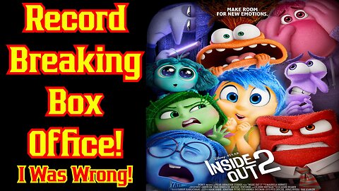 Disney Pixar's Inside Out 2 SMASHES Records With Second Weekend Box Office Numbers
