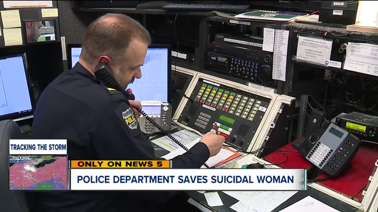 Fairview Park police officers, records clerk save suicidal woman after 4-hour phone call