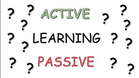 Active Learning and Passive Learning