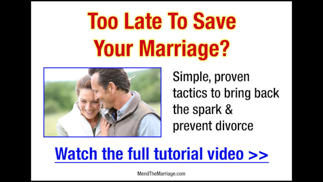 Don’t give up on your marriage until you’ve tried this! ♥