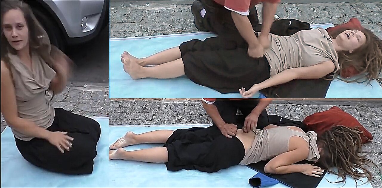Luodong Massages Dreadlock Hippie Girl With Special Oil