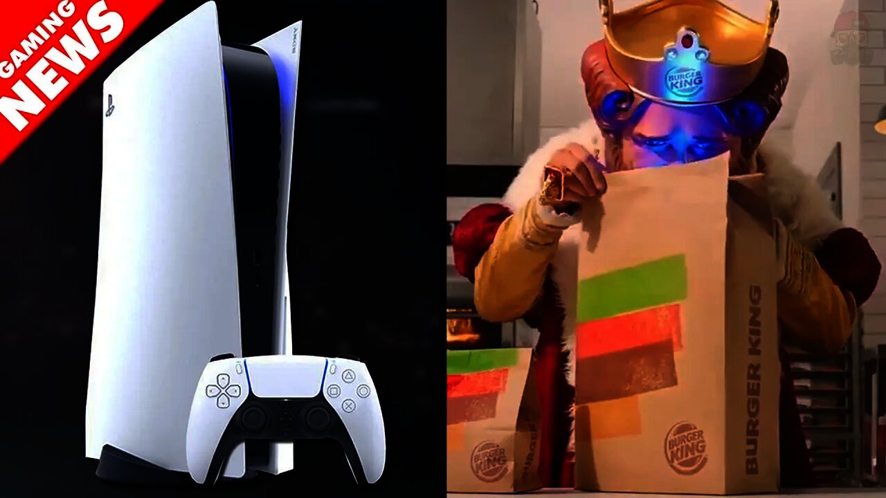 The PS5 UI and it's Reveal Date was teased by Burger King..