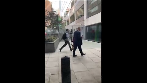 Police rush to protect Michael Gove from the people who pay his, and their, wages