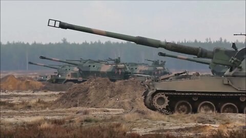 Polish, U S Soldiers Conduct Live Fire Exercise