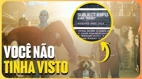 VOCÊ NÃO VIU! 15 DETALHES QUE VOCÊ NÃO NOTOU EM GUARDIÕES DA GALÁXIA 3 🦝