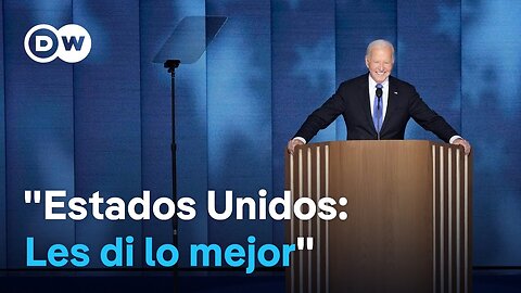 Biden se despide y pasa la batuta electoral a Harris