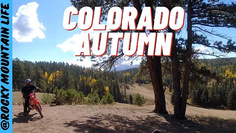 Rocky Mountains Fall Dirt Biking is the Best!