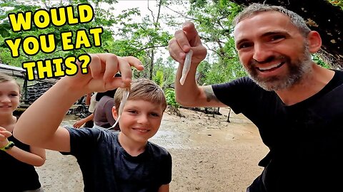 Exploring PALAWAN, PHILIPPINES & EATING STRANGE FILIPINO FOOD TAMILOK (Woodworm) 🇵🇭 | Mukbang