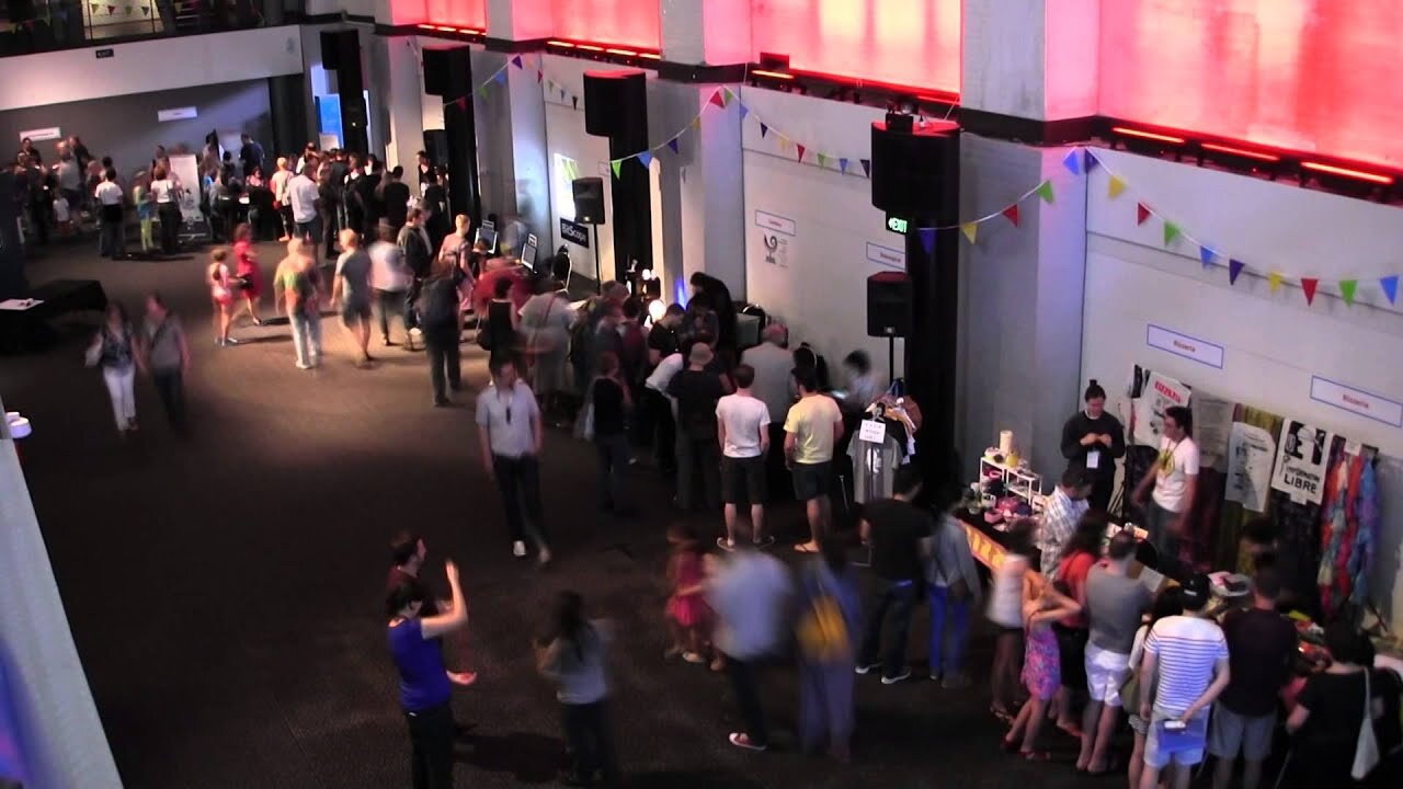 Sydney Maker Fair 2013 - Time-lapse Turbine Hall