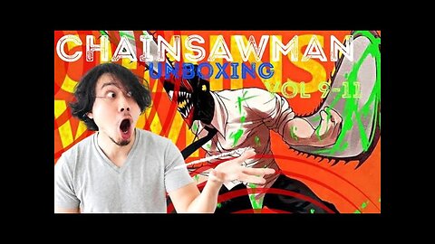 CHAINSAW MAN Manga Volume 9 to 11 UNBOXING !!! CHAINSAW MAN ANIME MANGA IN HINDI