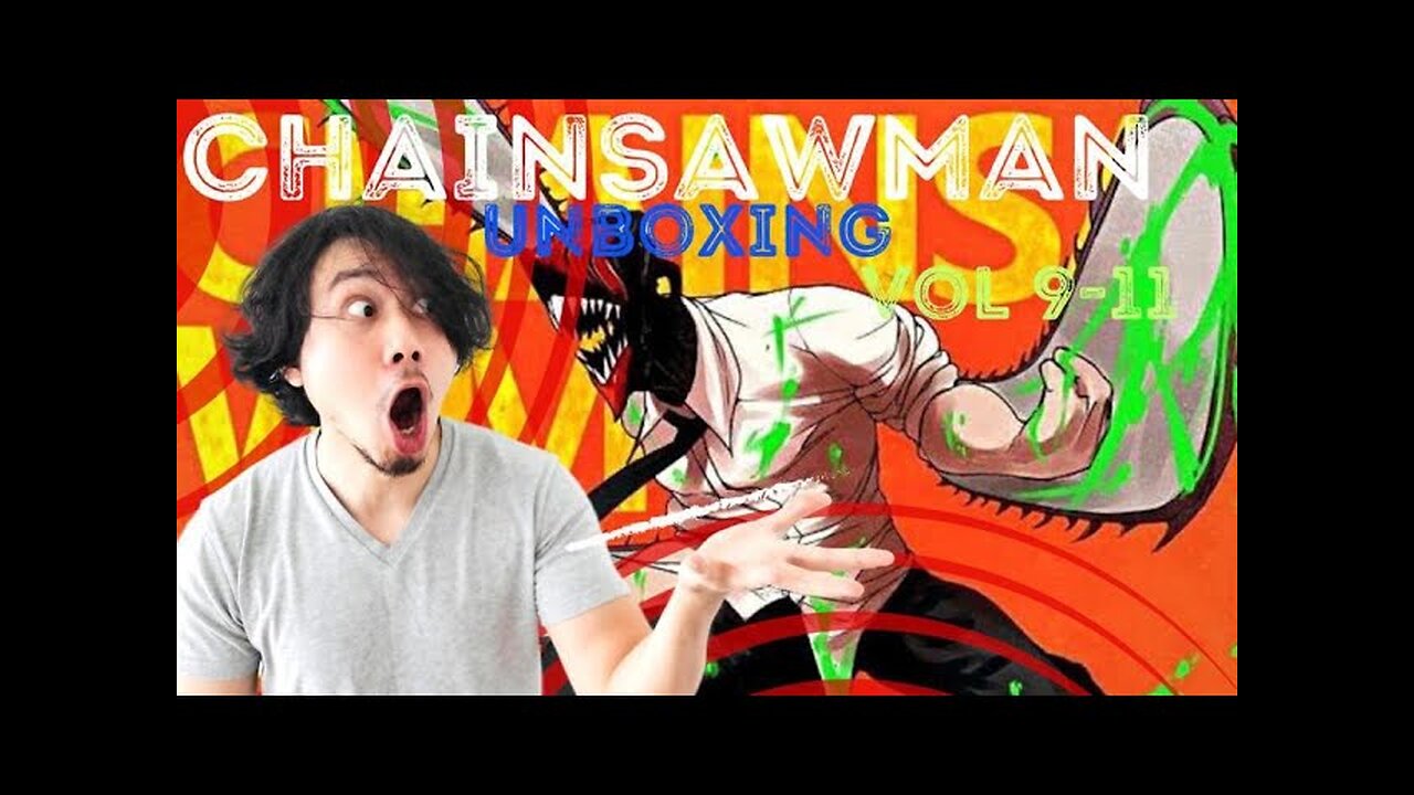 CHAINSAW MAN Manga Volume 9 to 11 UNBOXING !!! CHAINSAW MAN ANIME MANGA IN HINDI