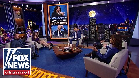 'Gutfeld!': Kamala’s getting her cardio in by flipping on every public stance she's taken | NE