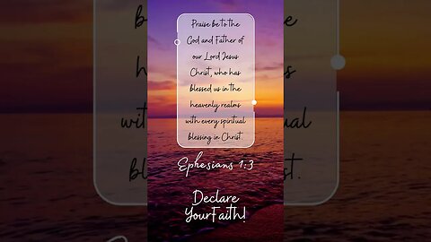 Ephesians 1 3