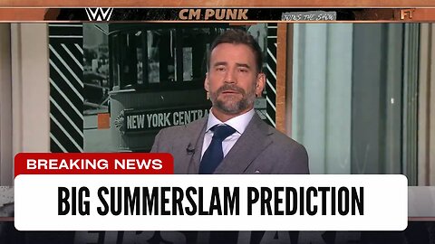 CM Punk Makes Big SummerSlam Claim