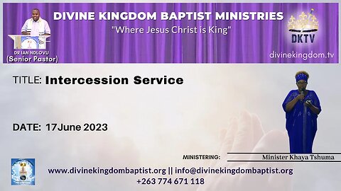 Intercession Service [17 June 2023]