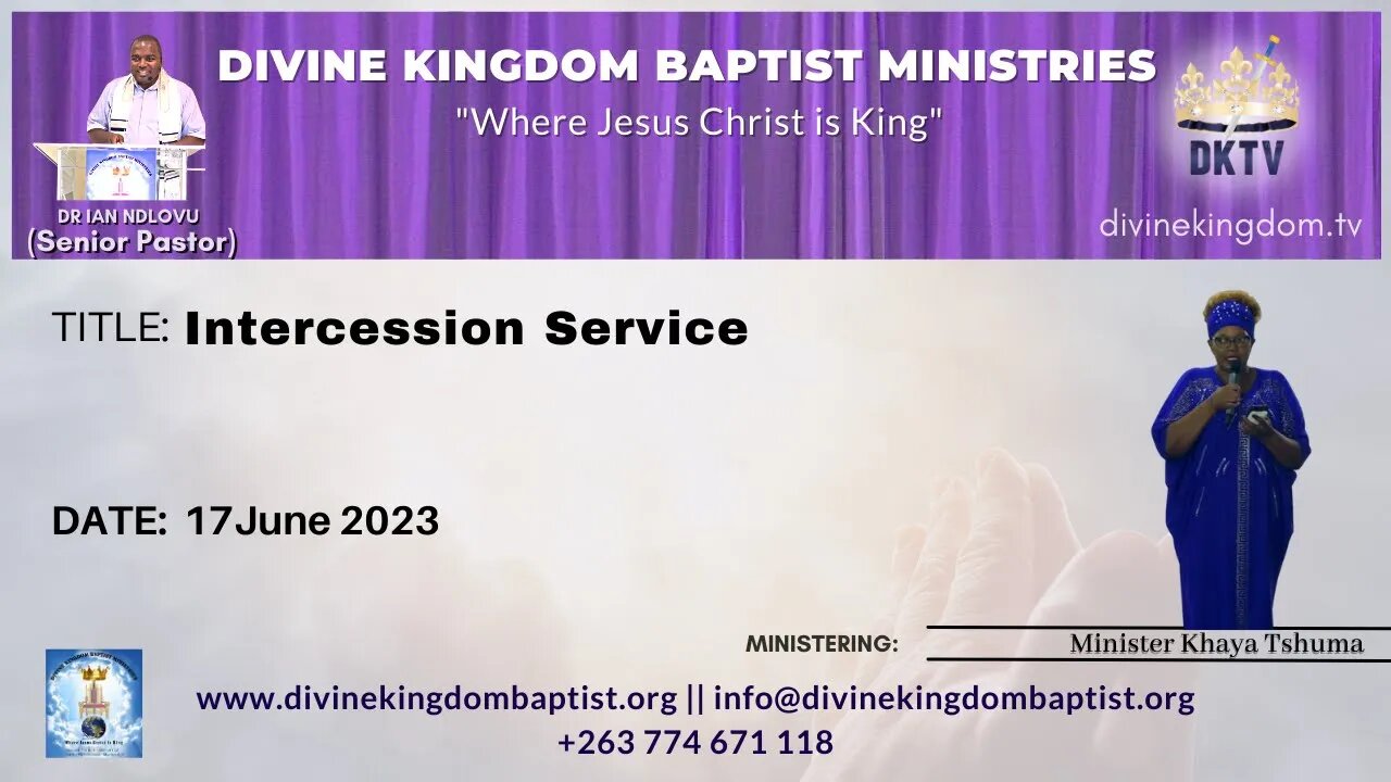 Intercession Service [17 June 2023]