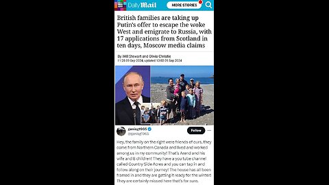 Canadians moved to Russia