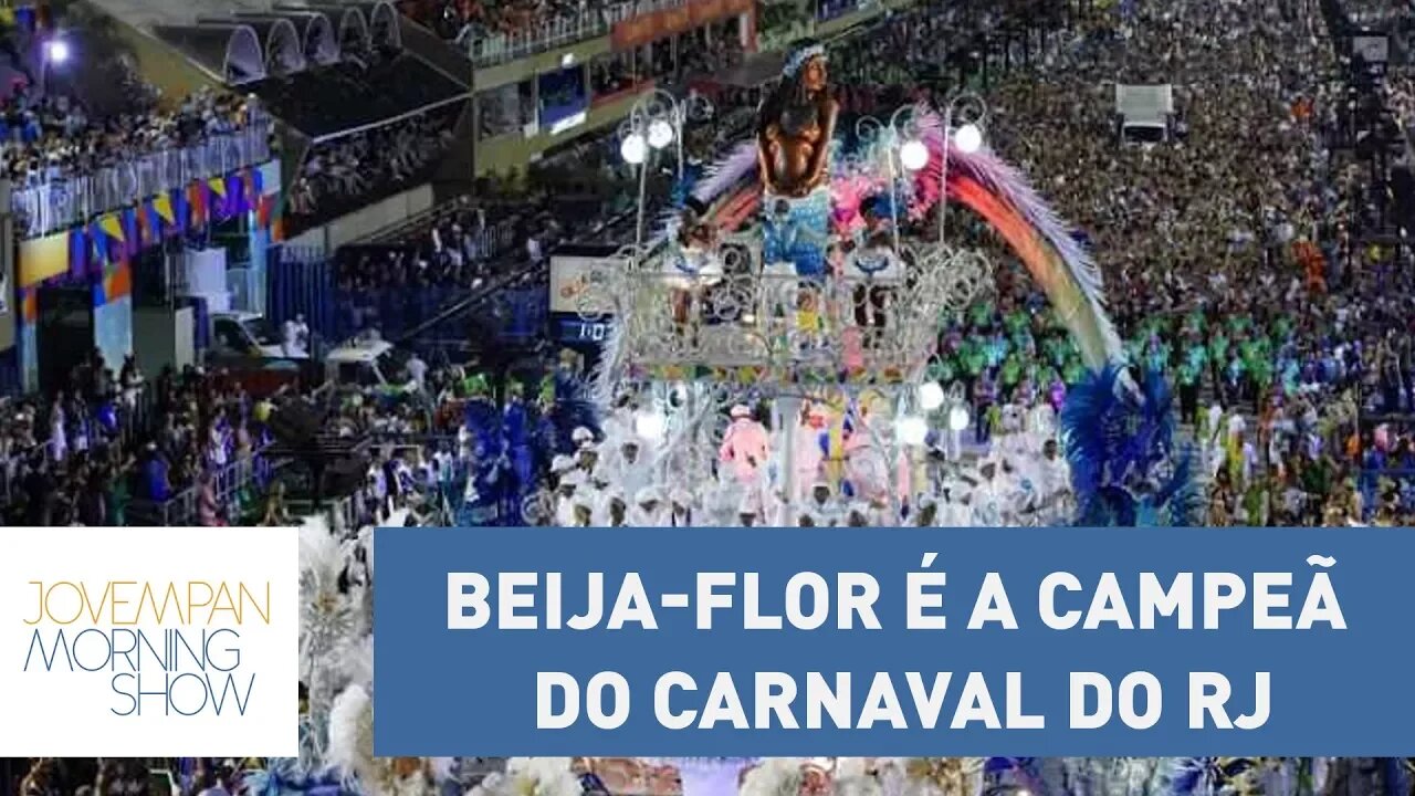 Com desfile em tom de crítica social, Beija-Flor é a grande campeã do Carnaval do Rio de Janeiro