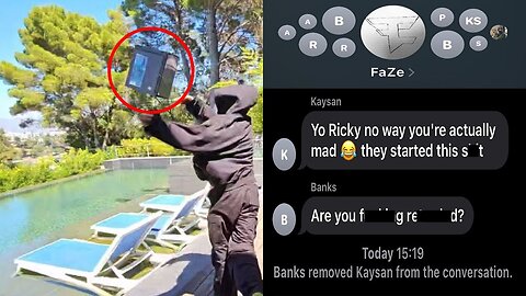 Kaysan Got Kicked From FaZe After This Prank..
