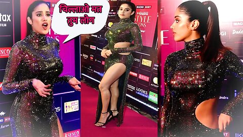 Uff Baapre!! Kitn Kadak Hai Na figure 😱🤪 Janhvi Kapoor Flaunts Her Huge Figur In Bodycon Dress