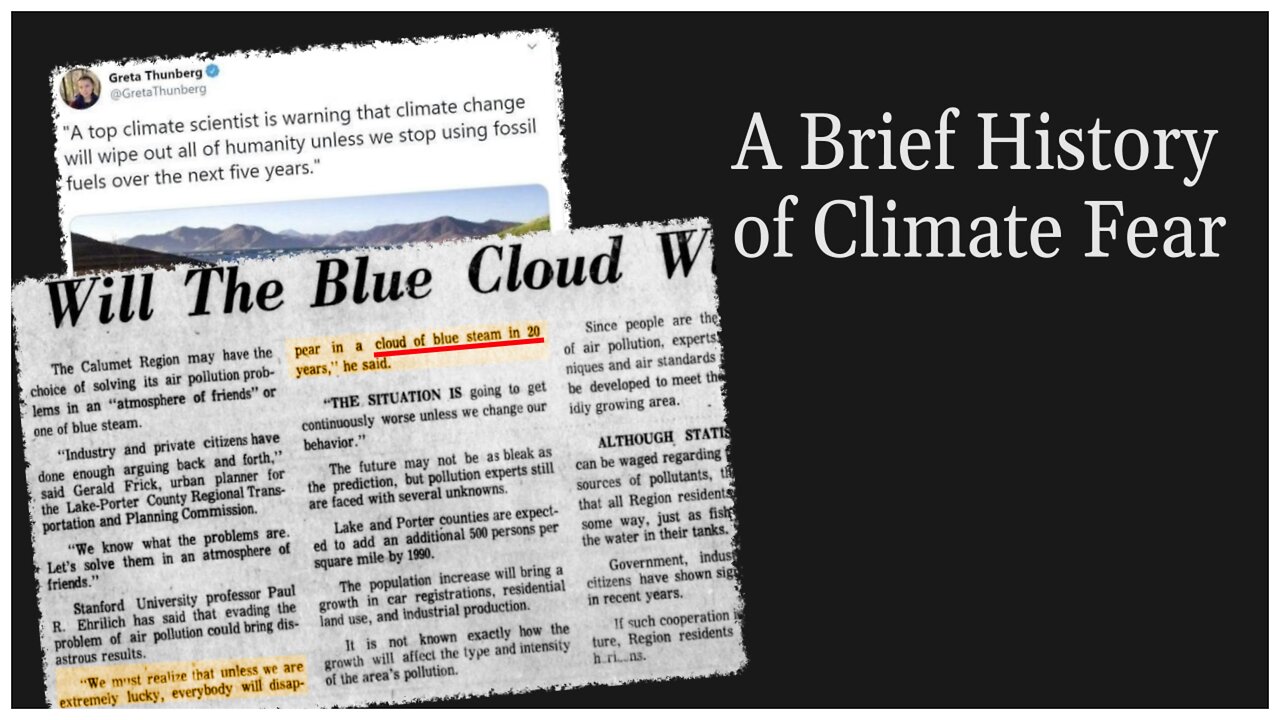 A Brief History of Climate Fear