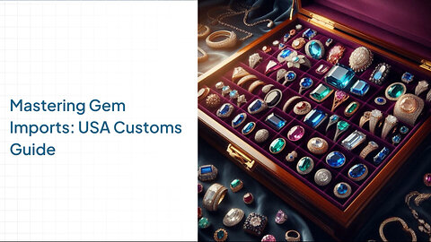 Mastering Customs Clearance: Importing Rare Gemstones and Jewelry into the USA