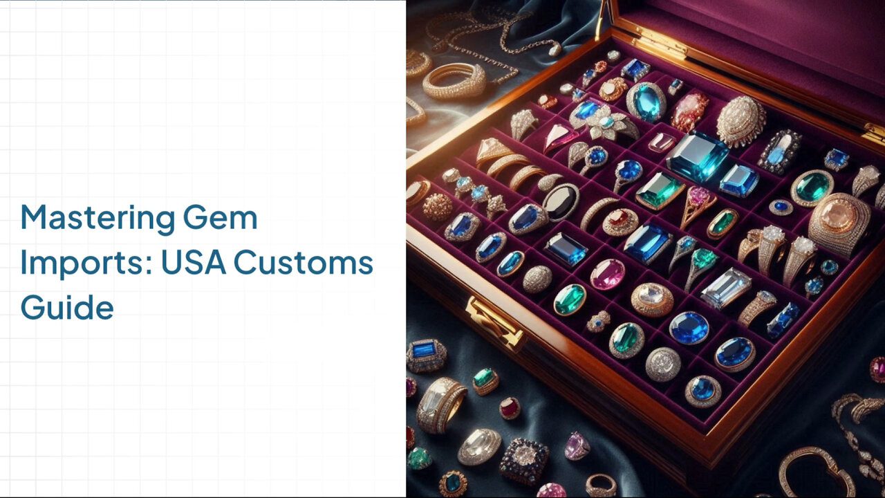 Mastering Customs Clearance: Importing Rare Gemstones and Jewelry into the USA