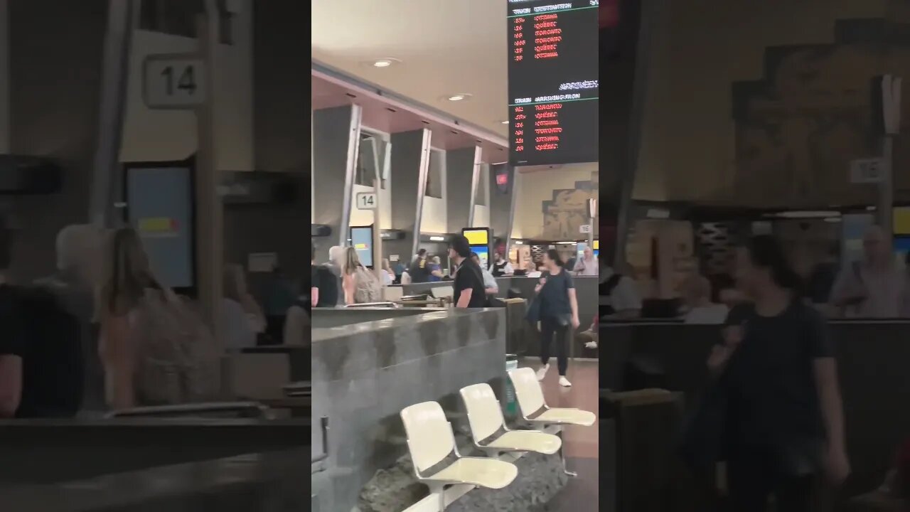 Montréal Train station