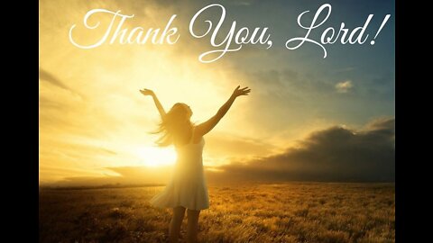 Thank you Jesus
