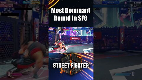 The MOST Dominant Street Fighter 6 Round By Master E. Honda