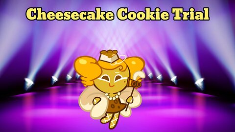 Cheesecake Cookie Trial