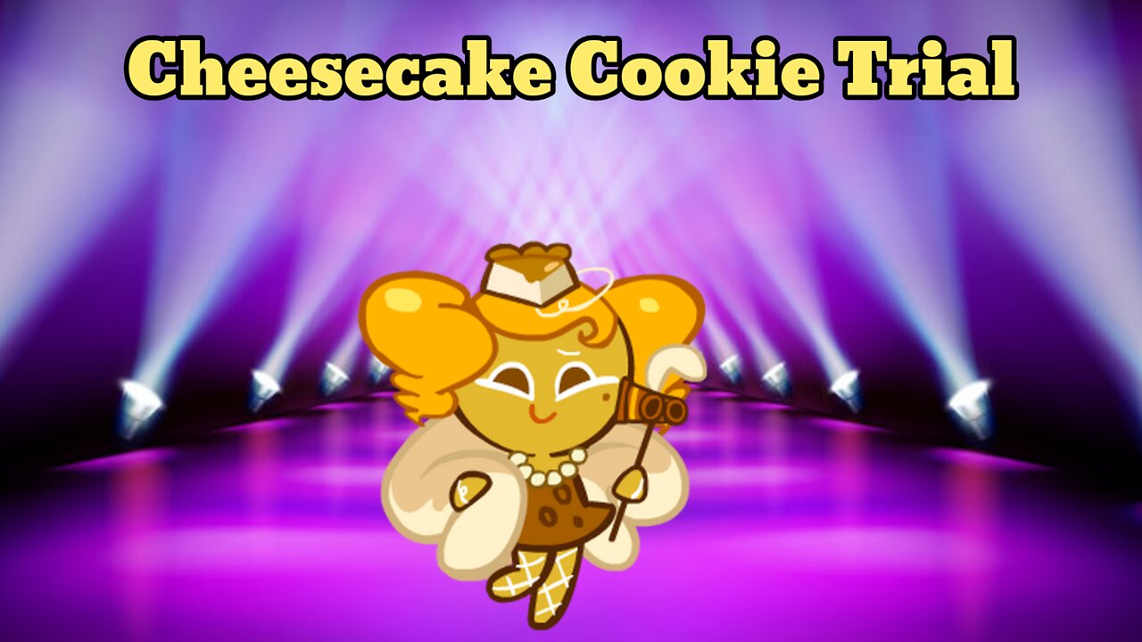 Cheesecake Cookie Trial