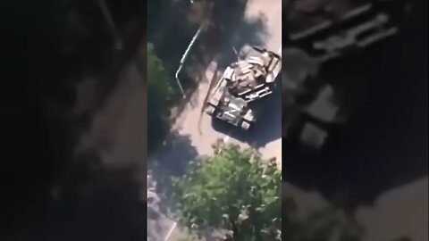 Russian’s driving tanks