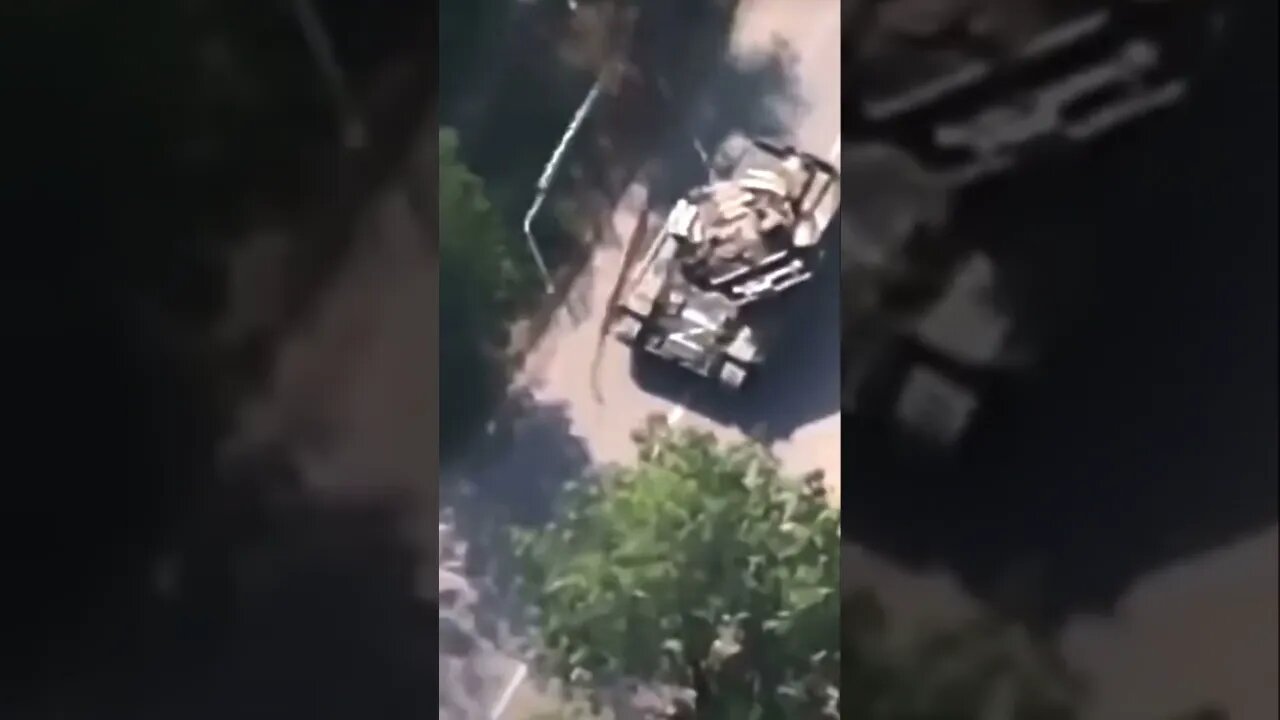 Russian’s driving tanks