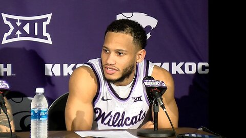 Kansas State Basketball | Carter, Johnson & Nowell Press Conference | K-State 75, Baylor 65